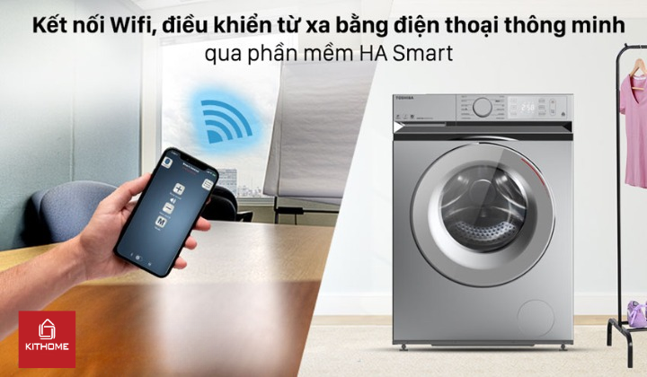 Kết nối Wifi và điều khiển từ xa bằng điện thoại thông minh qua phần mềm HA Smart