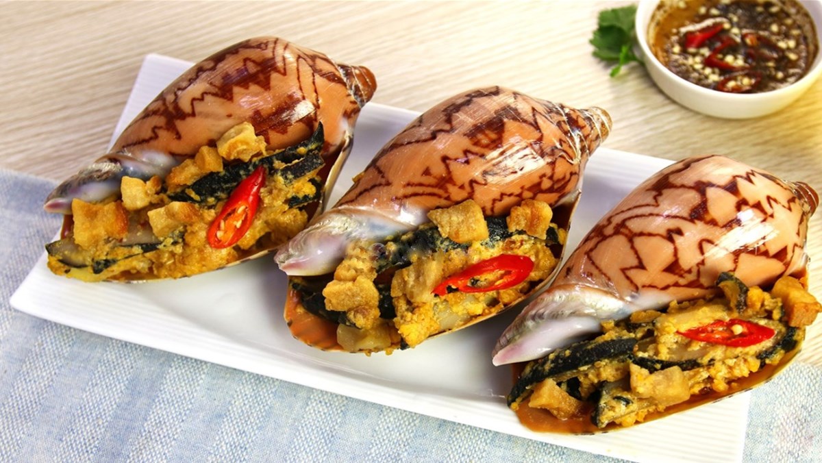 2 cách làm món ốc giác xào