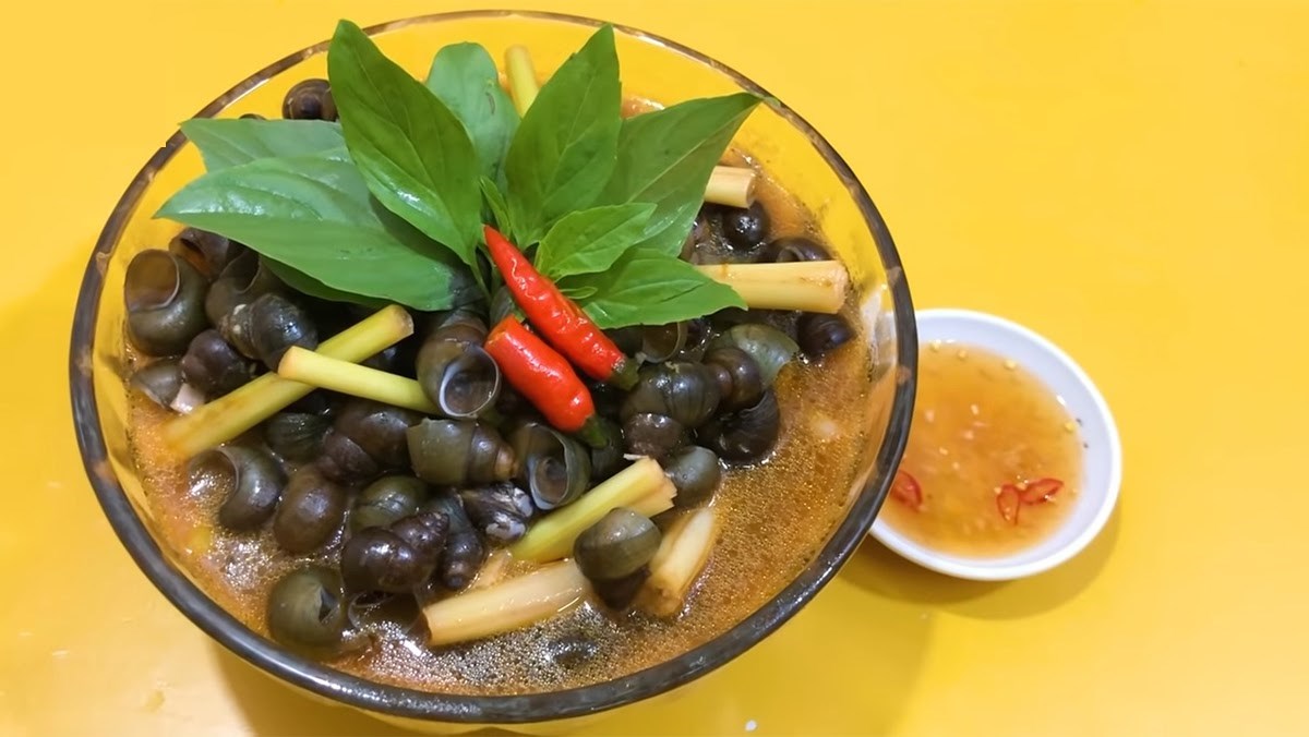 3 cách làm ốc đắng hấp sả đơn giản thơm ngon hấp dẫn ai cũng mê