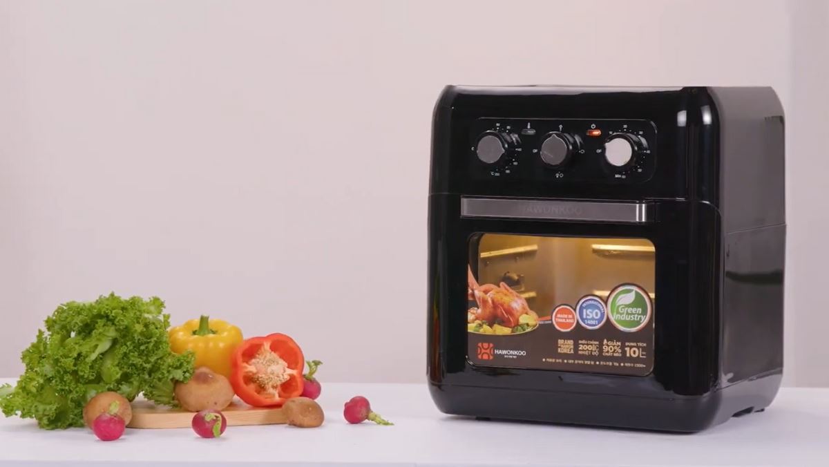 Đánh giá lò chiên không dầu Hawonkoo AFH-100 10 lít