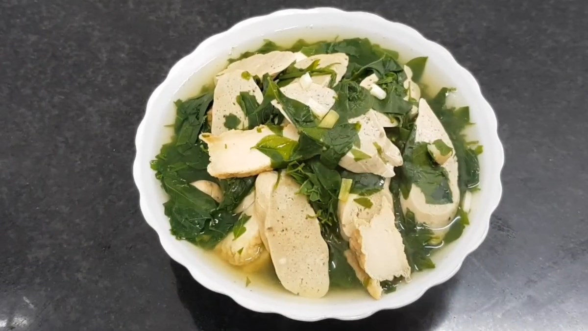 2cachnaucanhraungotchaydauhu-1200x676-2 2 cách nấu canh rau ngót chay đậu hũ