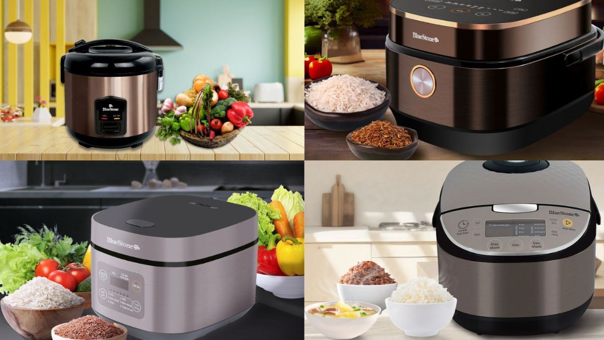 Top 5 nồi cơm điện chống dính BlueStone tốt cho người bận rộn