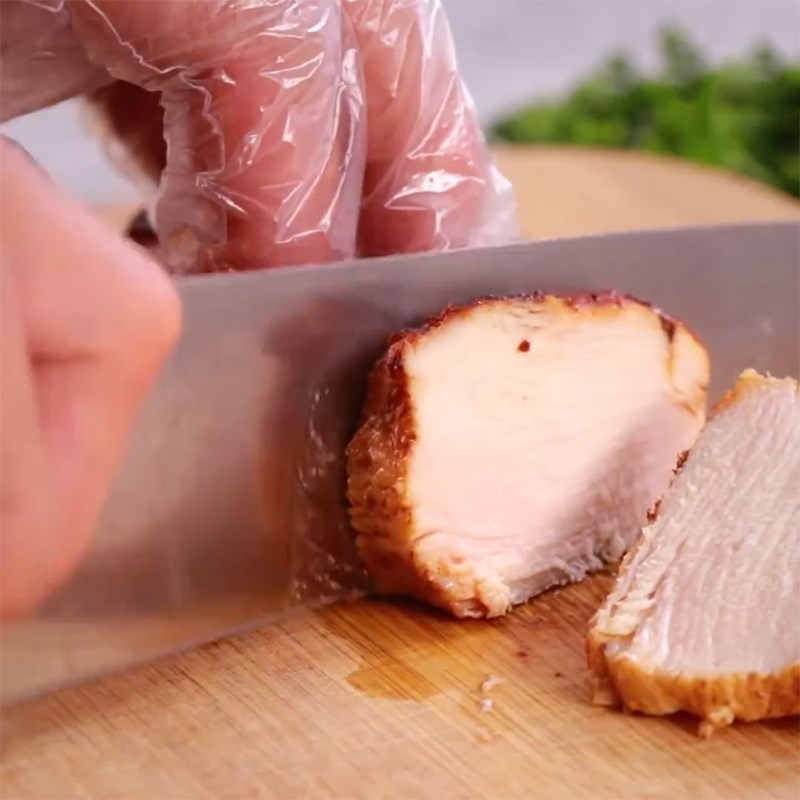 ap-chao-uc-ga-2 Bước 3 Áp chảo ức gà Ức gà áp chảo sốt chimichurri