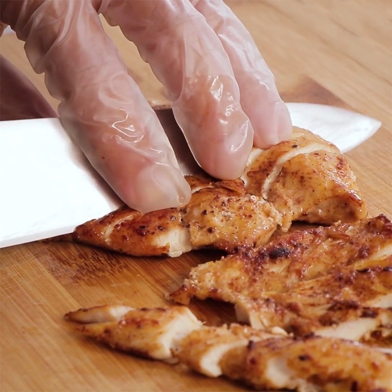 ap-chao-uc-ga-4 Bước 3 Áp chảo ức gà Ức gà áp chảo sốt bechamel