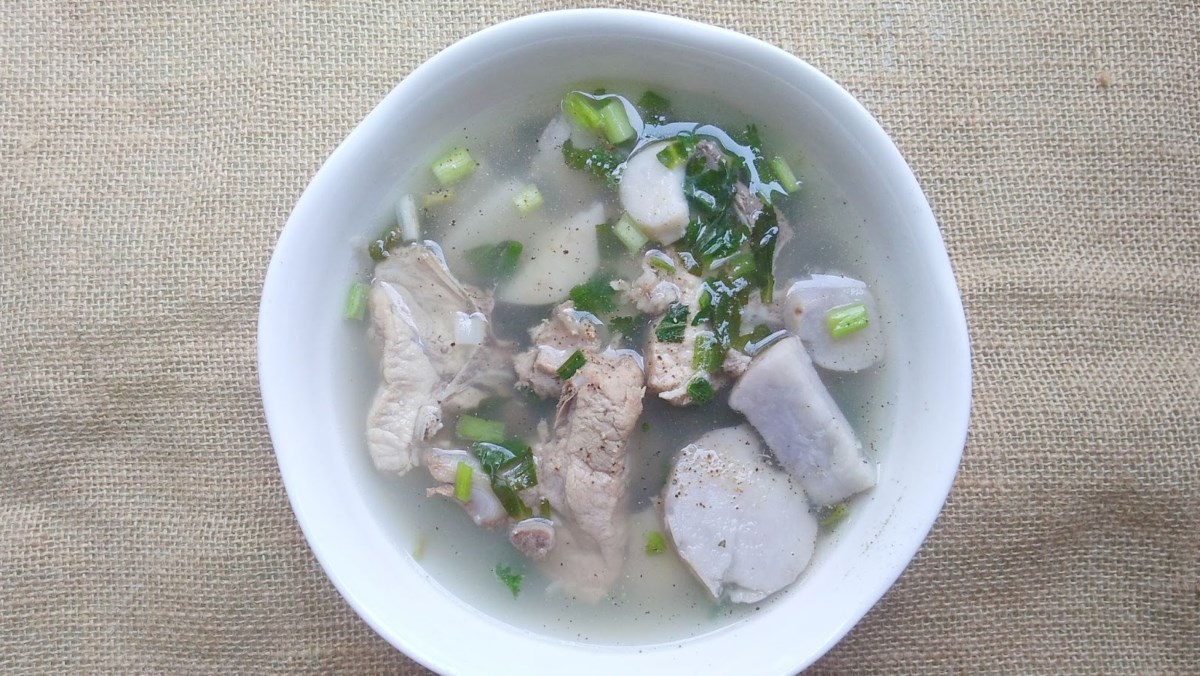 Cách nấu canh khoai sọ hầm xương ngọt nước béo bùi thơm ngon Cách nấu canh khoai sọ hầm xương ngọt nước béo bùi thơm ngon