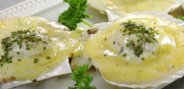 Sò điệp nướng phô mai