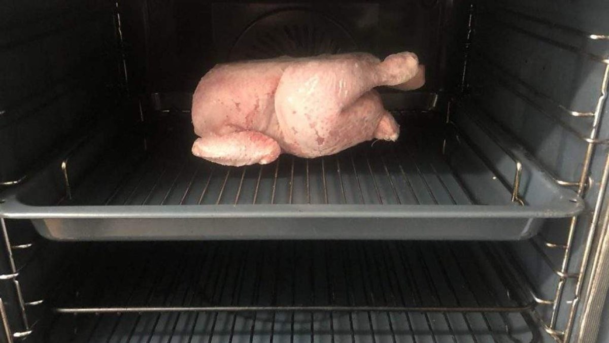 Rrã đông bằng lò nướng