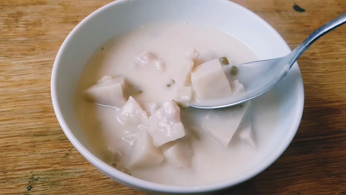 Cách nấu chè khoai môn đậu xanh bùi ngọt, thơm ngon đơn giản tại nhà