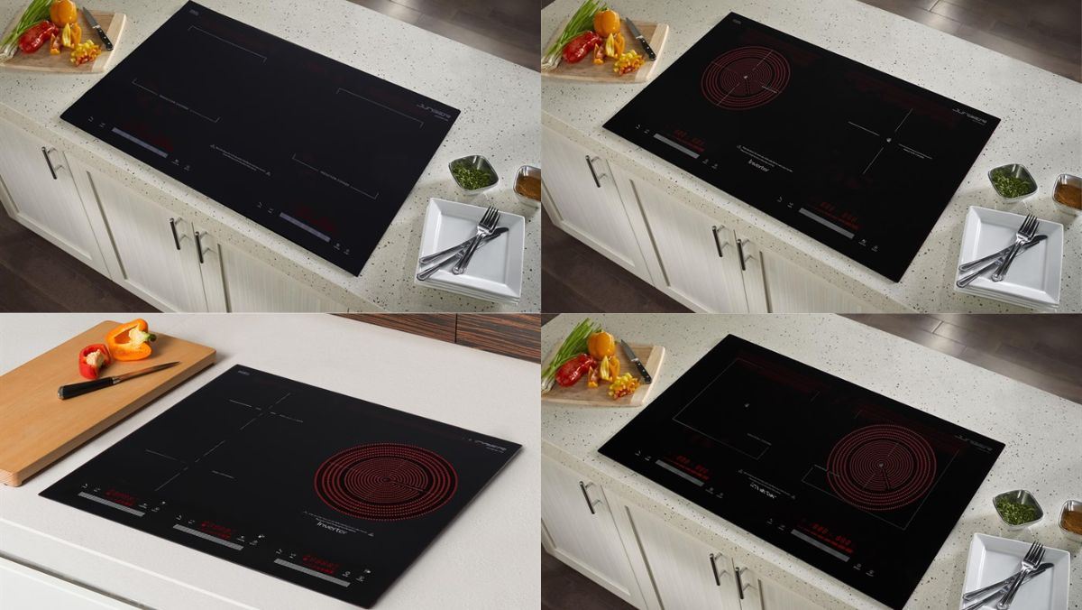 Top bếp từ Junger Inverter nấu siêu nhanh mà không lo tốn điện