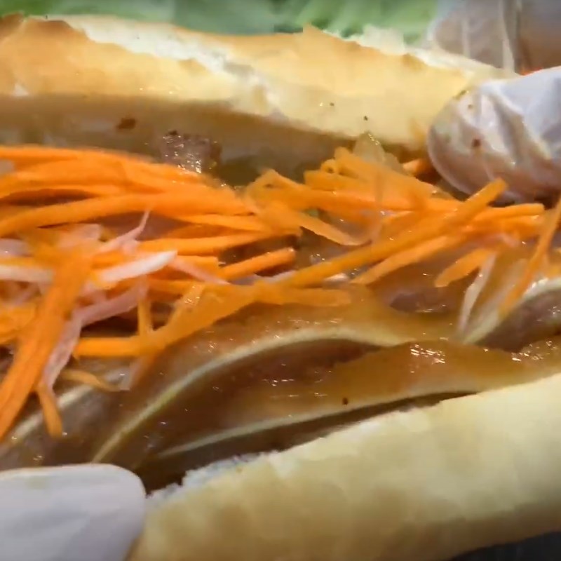 Bước 5 Làm bánh mì phá lấu Bánh mì phá lấu