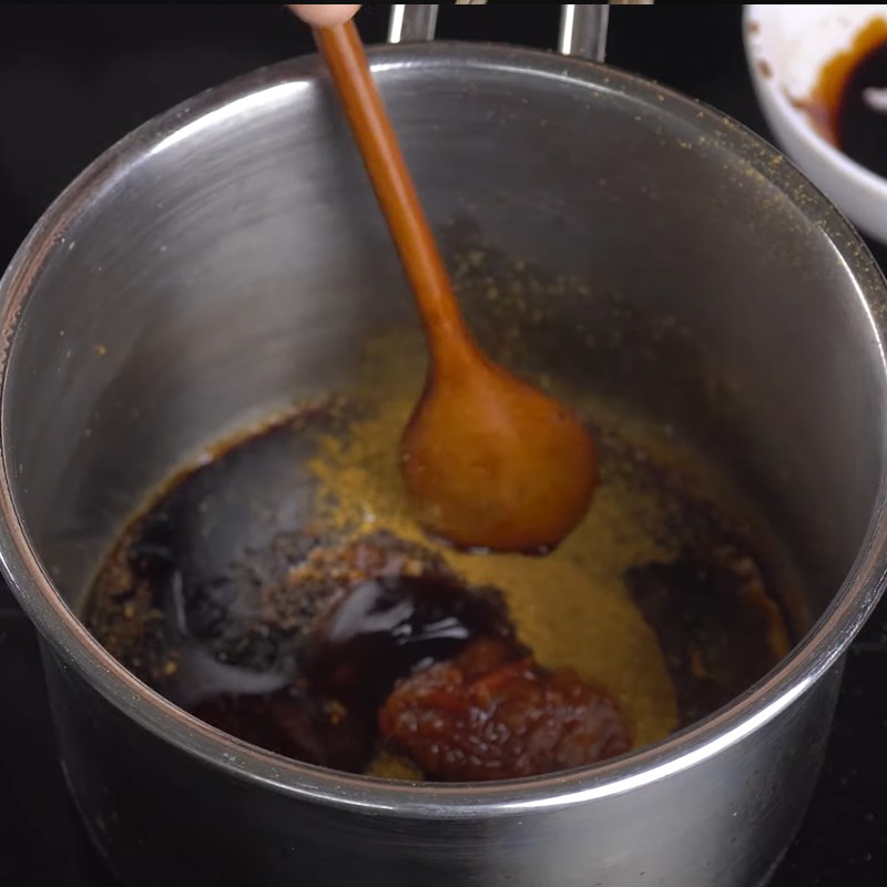 Bước 4 Làm sốt ướp gà Chà bông gà cay (ruốc gà cay)