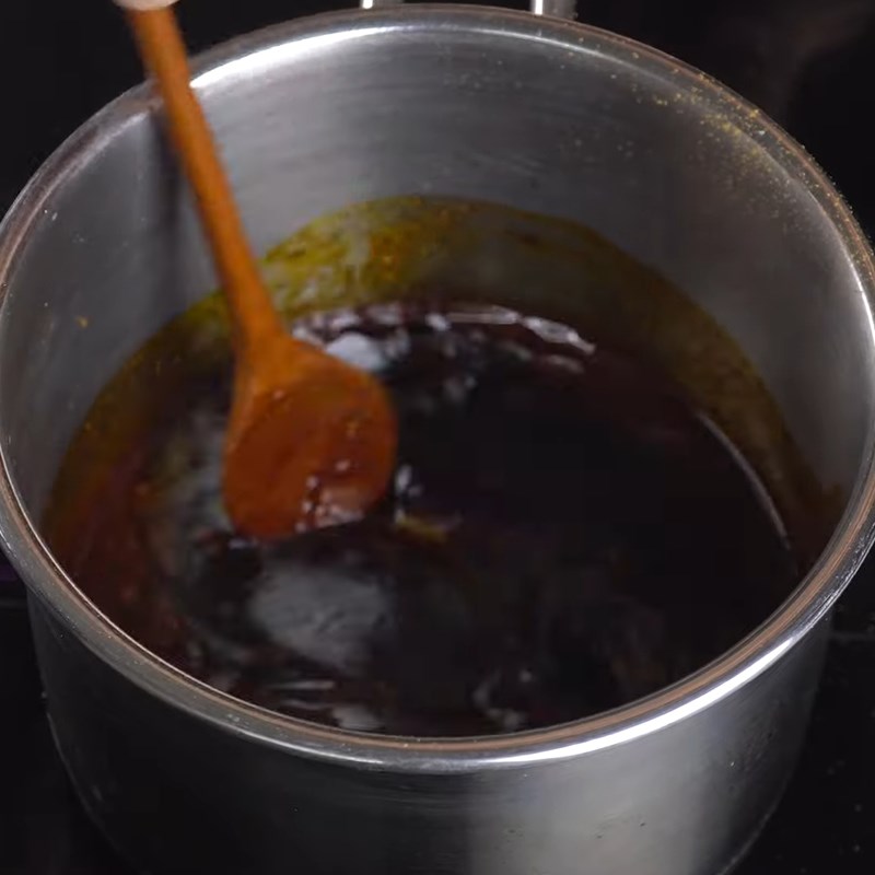 Bước 4 Làm sốt ướp gà Chà bông gà cay (ruốc gà cay)