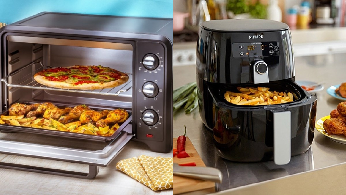 nồi chiên không dầu hay lò nướng