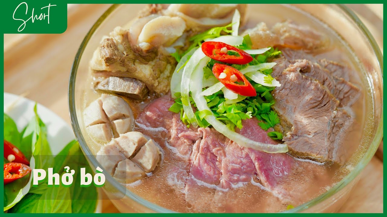 Cách nấu phở bò bằng gói gia vị sẵn thơm lừng chuẩn vị cực đơn giản tại nhà