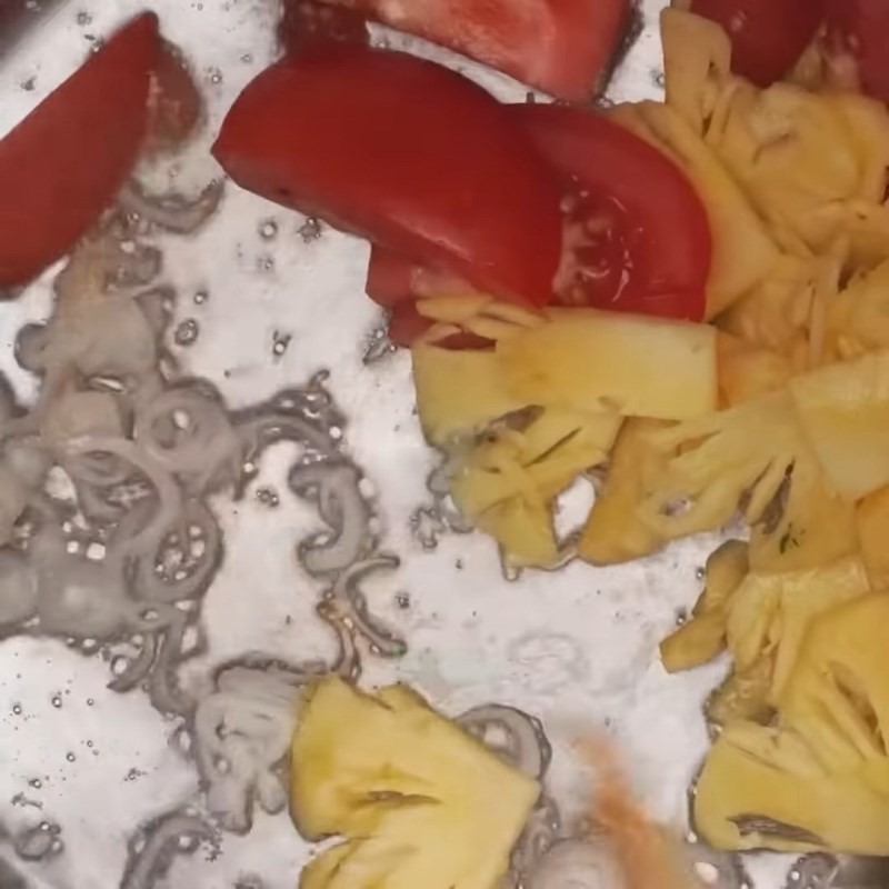 nau-canh-muc-nau-dua Bước 3 Nấu canh mực nấu dứa Canh mực nấu dứa