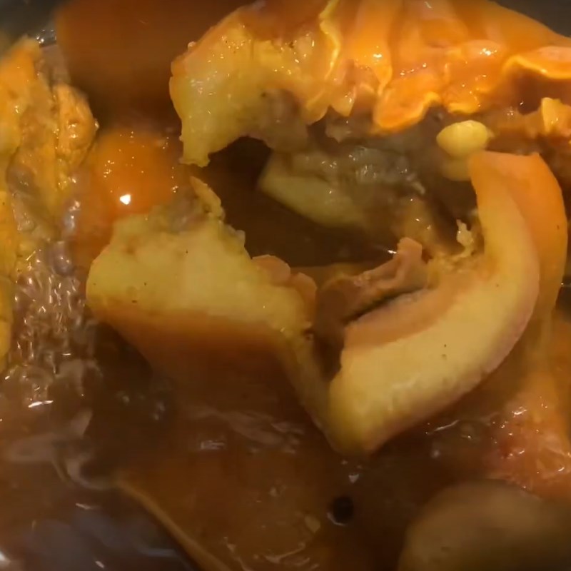 Bước 4 Nấu phá lấu Bánh mì phá lấu