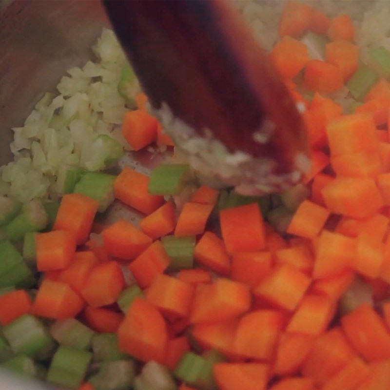 nau-sup-4 Bước 3 Nấu súp Súp đậu Hà Lan thịt nguội