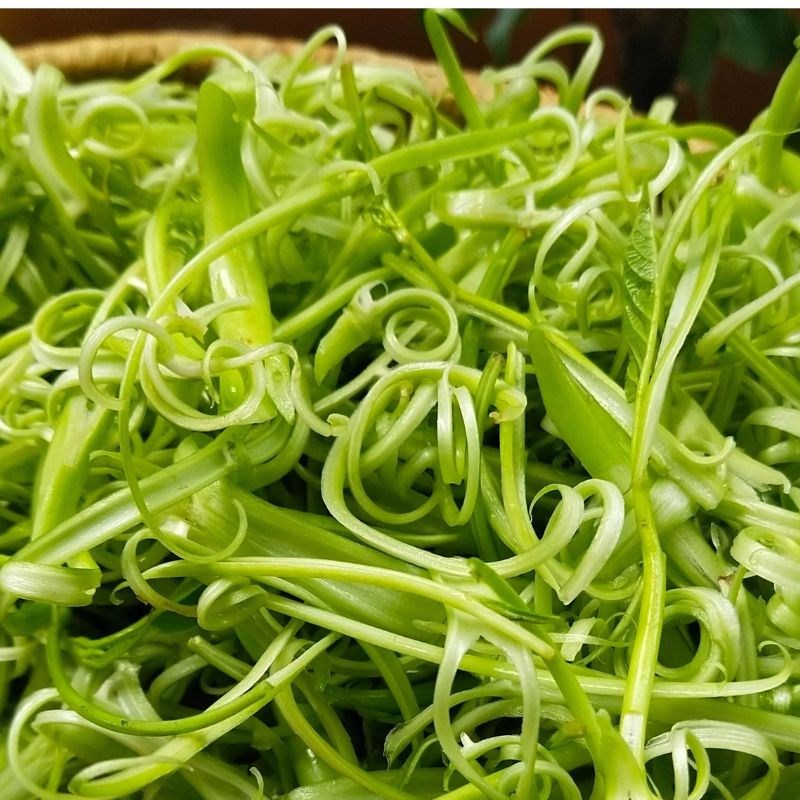 Bước 2 Sơ chế nguyên liệu khác Canh chua cá bống dừa