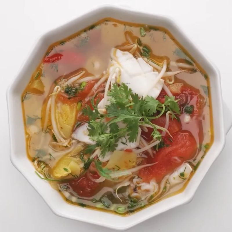 thanh-pham-2114 Bước 5 Thành phẩm Canh mực nấu dứa