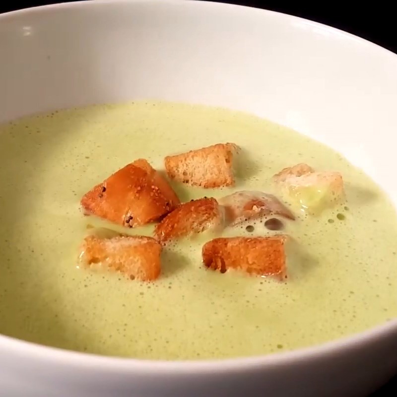 thanh-pham-501 Bước 5 Thành phẩm Súp kem đậu Hà Lan