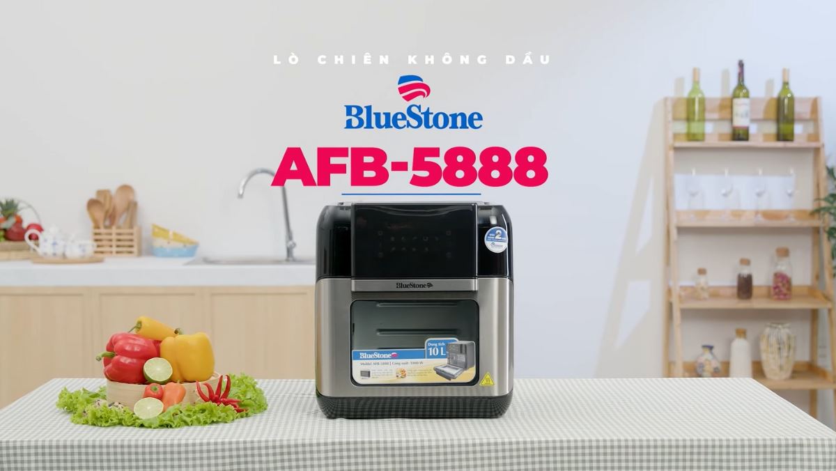 Review lò chiên không dầu BlueStone AFB-5888 10 lít