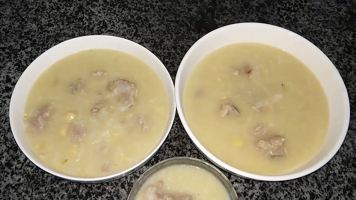 Cách nấu cháo sườn bằng nồi cơm điện mềm ngon Nhanh đơn giản