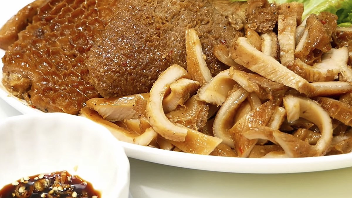 2 cách làm lòng bò khìa bằng nồi áp suất và chảo bắt cơm đơn giản