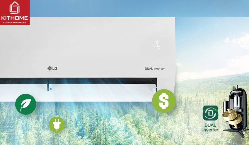 Điều Hòa LG 18000Btu 2 Chiều Inverter B18END1 Wifi