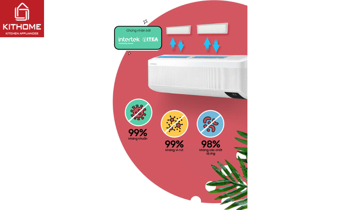 Điều Hòa Samsung 12000Btu Inverter AR13BYAAAWKNSV