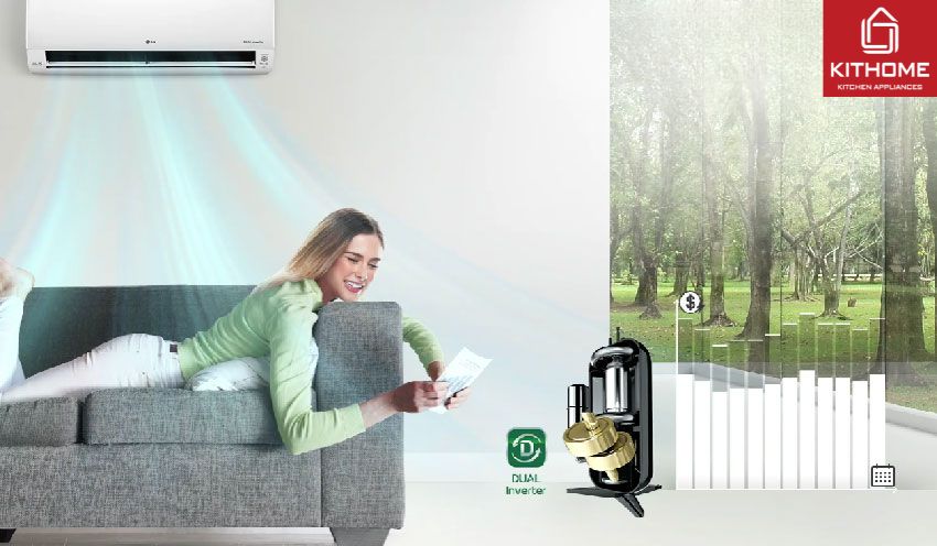 Điều Hòa LG Inverter 1 Chiều 12000Btu V13APFP