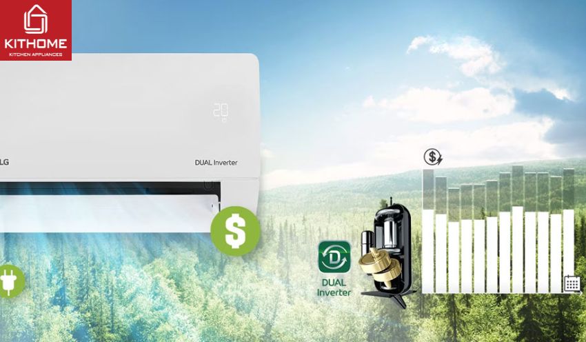 Điều Hòa LG 18000BTU 1 Chiều Inverter V18WIN1