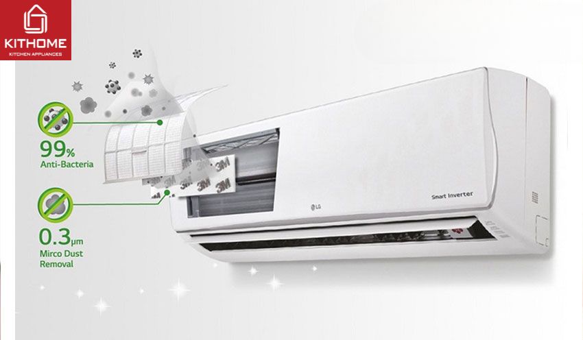 Điều Hòa LG 12000Btu 1 Chiều Inverter V13APIG