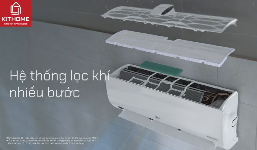 Điều Hòa LG Inverter 1 Chiều 12000Btu V13APFP