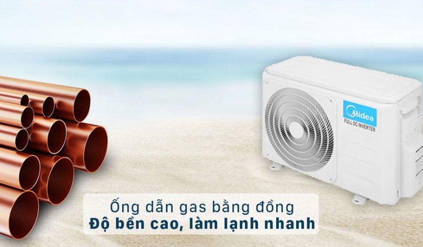 Điều Hòa Midea Inverter 9000Btu MSAF6-10CDN8