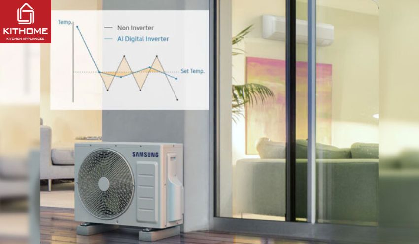 Điều Hòa Samsung 10000Btu Inverter AR10DYHZAWKNSV