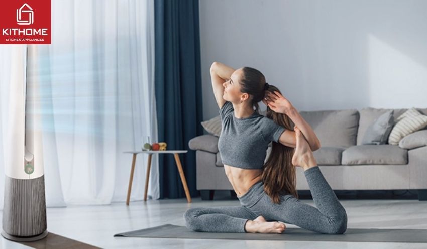 Máy Lọc Khí LG PuriCare AeroTower FS15GPCJ0 thiết kế hiện đại 