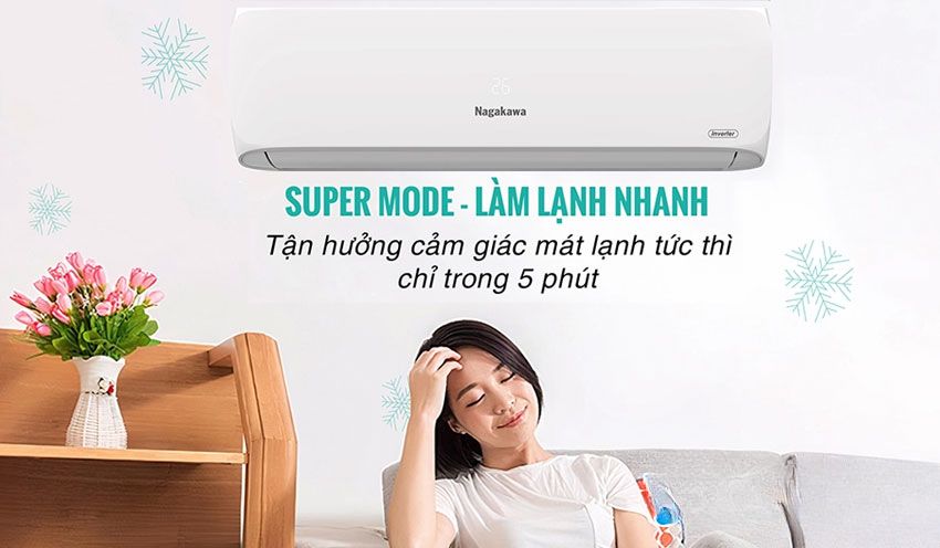 Điều Hòa Nagakawa Inverter 9000Btu NIS-C09R2H12