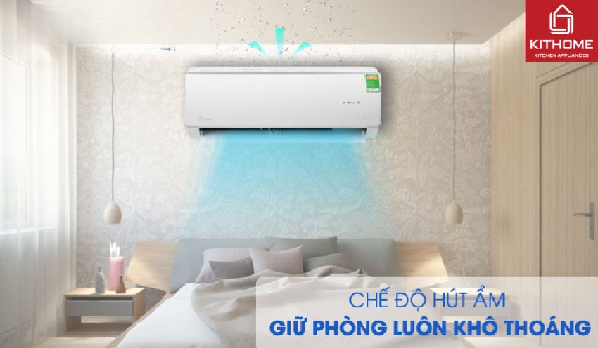 Điều Hòa Midea Inverter 9000Btu MSAFA-10HRDN8