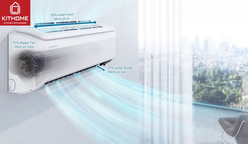 Điều Hòa Samsung 24000Btu Inverter AR24BYAAAWKNSV