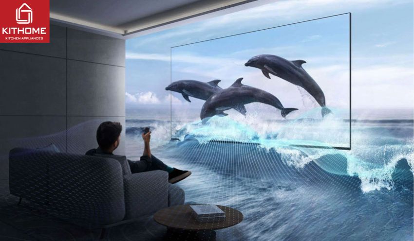 Google Tivi TCL 4K QLED 55 Inch 55C645