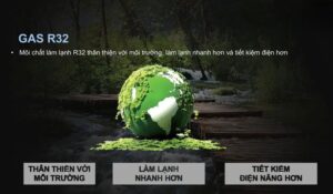 Điều Hòa Midea 12000Btu MSMTII-13HRFN8 Gas R3