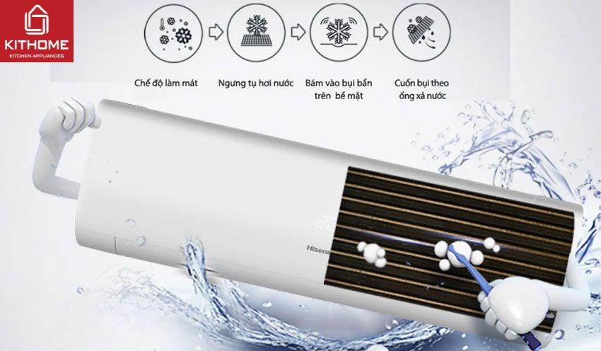 Điều Hoà Hisense 9000Btu 1 Chiều AS-10CR4RYDDJ01