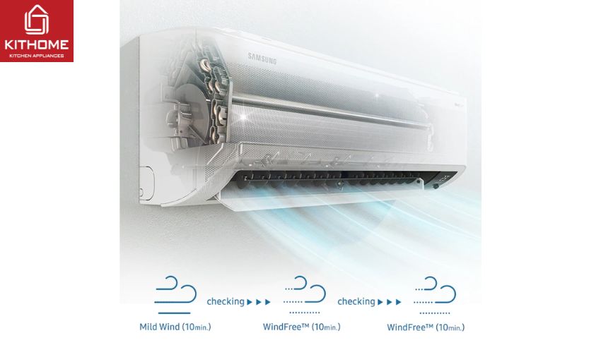 Điều Hòa Samsung 10000Btu Inverter AR10DYHZAWKNSV