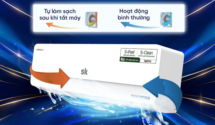 Điều Hòa Sumikura Inverter 9000Btu APS/APO-092 Điều Hòa Sumikura Inverter 9000Btu APS/APO-092