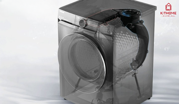 Máy Giặt Sấy Toshiba Inverter TWD-BM115GF4V(SK) 10.5Kg Sấy 7Kg