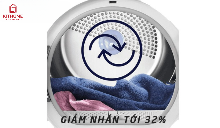 Máy sấy bơm nhiệt Electrolux 9kg EDH903R9WB