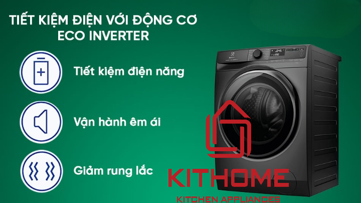 Máy Giặt Electrolux Inverter 10Kg EWF1043R7SC