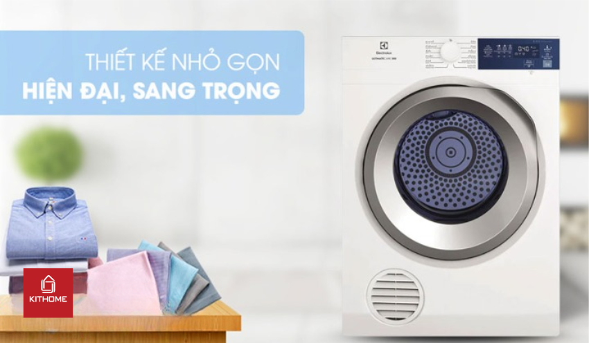 Máy Sấy Quần Áo Electrolux 8.5Kg EDS854J3WB Máy Sấy Quần Áo Electrolux 8.5Kg EDS854J3WB