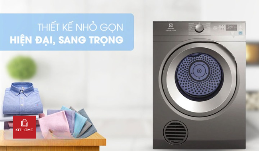 Máy Sấy Quần Áo Electrolux 8.5Kg EDS854N3SB