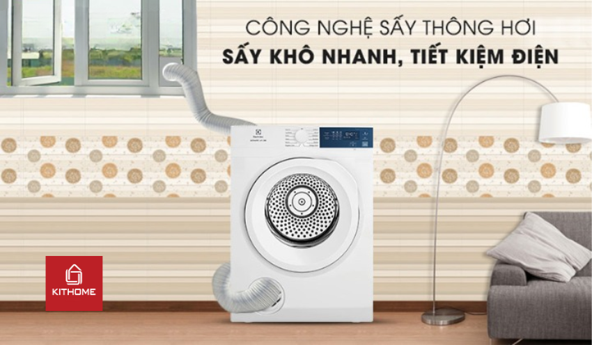 Máy Sấy Quần Áo Electrolux 8.5Kg EDS854J3WB Máy Sấy Quần Áo Electrolux 8.5Kg EDS854J3WB